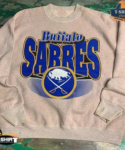 Vintage NHL Buffalo Sabres Big Logo Sweatshirt, Buffalo Sabres Shirt, Ice Hockey Shirt, Unisex Shirt, Vintage Shirt