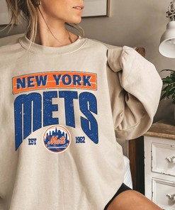Vintage New York Mets EST 1962 Logo Sweatshirt, MLB Baseball Shirt, Baseball Champions 2022-23 Shirt, Unisex T-shirt Sweater Hoodie