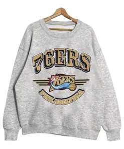 Vintage Philadelphia 76ers Sweatshirt, Sixers Basketball Team Shirt, MLB Vintage Tee, World Series, Unisex T-shirt Sweater Hoodie