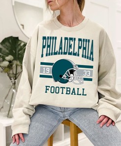 Vintage Philadelphia Football Sweatshirt, Retro Philadelphia Football Crewneck Sweatshirt, American Football Fan, NFL Shirt
