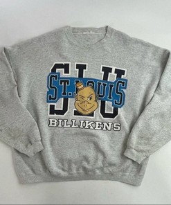 Vintage St. Louis University Billikens Logo Sweatshirt, Saint Louis Billikens, Basketball Shirt, Unisex T-shirt Sweater Hoodie