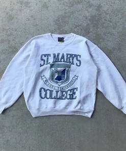 Vintage St. Mary College Sweatshirt, Vintage 90s shirt, Gift For Her, Gift For Him