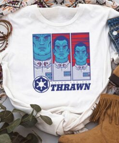 Vintage Star Wars Admiral Thrawn Panels Shirt, Galaxy's Edge Trip, Unisex T-shirt Family Birthday Gift Adult Kid Toddler Comfort Colors Tee