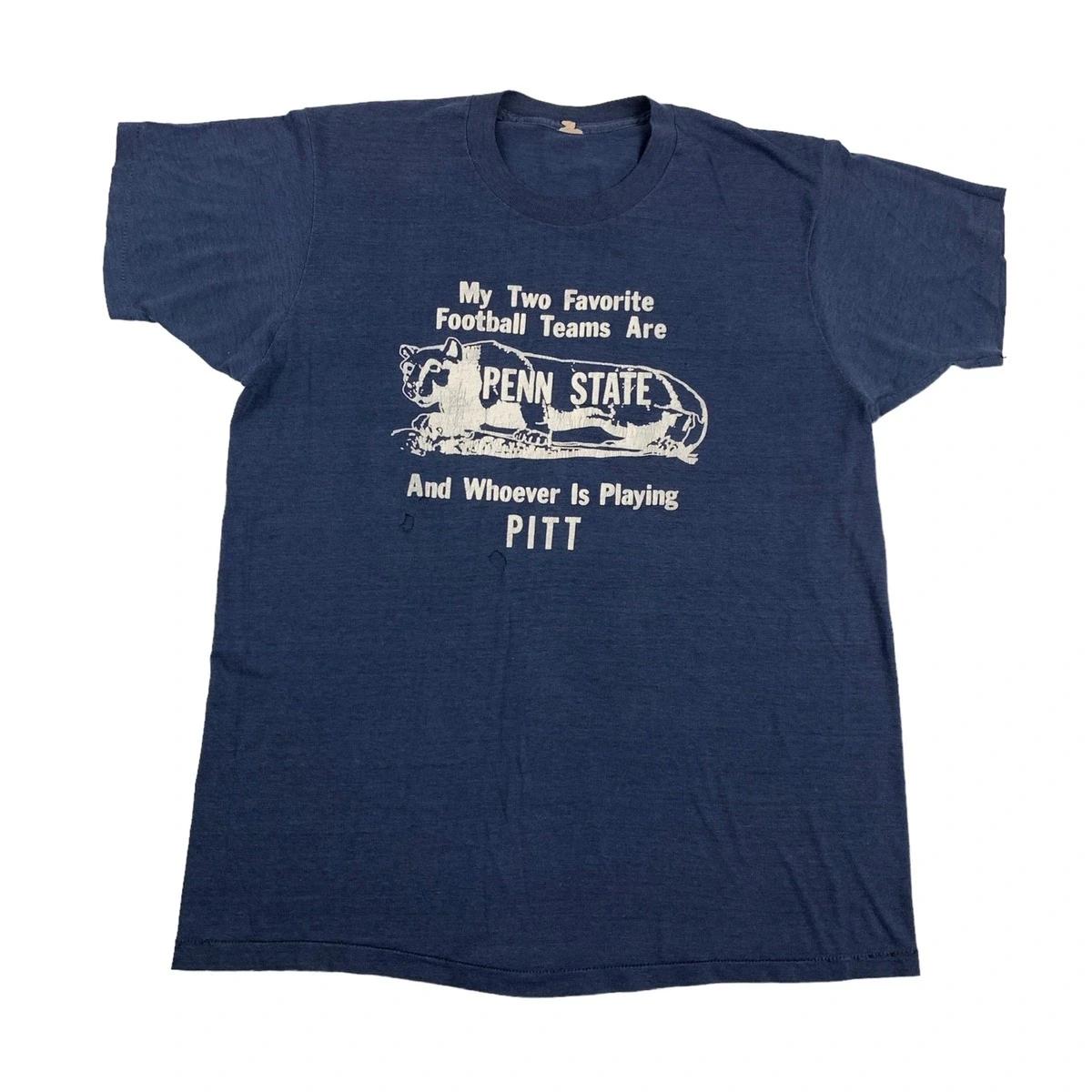 Vintage Style 1980s Penn State T-Shirt T-Shirt Sweatshirt Hoodie Full Size Gifts For Fans