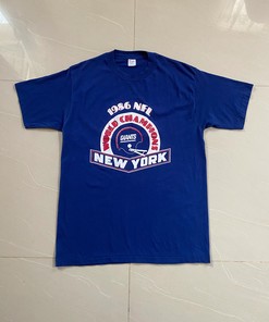 Vintage Style 1986 NFL Giants World Champions New York Tshirt Pullover Hoodie Crewneck Sweatshirt Reprinted Full Color Full Size Gifts For NFL Fans