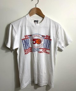 Vintage Style 1988 Final Four T-Shirt Sweatshirt Pullover Hoodie Reprinted Full Color Full Size Gift For NCAA Fans