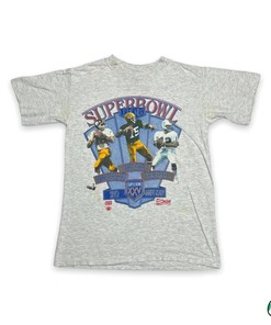 Vintage Style 1990 Superbowl Xxv NFL Tshirt Pullover Hoodie Crewneck Sweatshirt Reprinted Full Color Full Size Gifts For NFL Fans