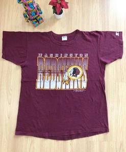 Vintage Style 1990 Washington Tshirt Pullover Hoodie Crewneck Sweatshirt Reprinted Full Color Full Size Gifts For NFL Fans
