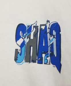 Vintage Style 1990'S Shaq O'Neal Reebok NBA Tshirt Hoodie Crewneck Sweatshirt Reprinted Full Color Full Size Gifts for NBA Fans