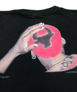 Vintage Style 1990s Dennis Rodman Enforcer Tshirt Hoodie Crewneck Sweatshirt Reprinted Full Color Full Size Gifts for NBA Fans