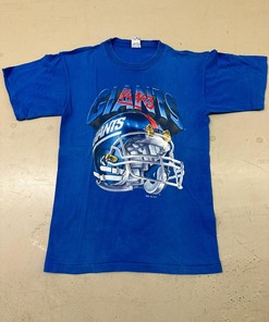 Vintage Style 1990s New York Giants NFL Tshirt Pullover Hoodie Crewneck Sweatshirt Reprinted Full Color Full Size Gifts For NFL Fans