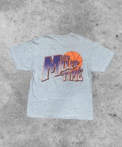 Vintage Style 1990s Oliver Miller Suns Tshirt Pullover Hoodie Crewneck Sweatshirt Reprinted Full Color Full Size Gifts for NBA Fans