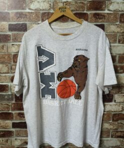 Vintage Style 1991 Mv Basketball Tshirt Sweatshirt Hoodie Crewneck Sweatshirt Pullover Reprinted Full Color Full Size Gifts for NBA Fans