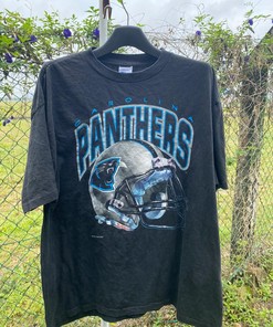 Vintage Style 1993 Carolina Panthers Nfpl Tshirt Pullover Hoodie Crewneck Sweatshirt Reprinted Full Color Full Size Gifts For NFL Fans