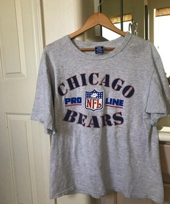 Vintage Style 1994 Authentic Champion Chicago Bears’ Tshirt Pullover Hoodie Crewneck Sweatshirt Reprinted Full Color Full Size Gifts For NFL Fans