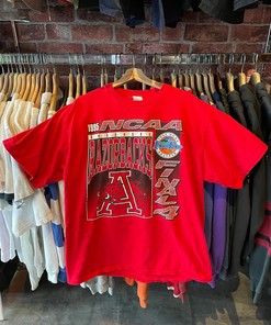 Vintage Style 1995 NCAA Arkansas Razorbacks T-Shirt Hoodie Sweatshirt Full Size Gifts For Fans
