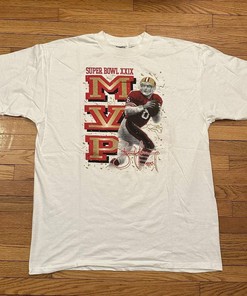 Vintage Style 1995 Steve Young San Francisco 49Ers NFL Tshirt Pullover Hoodie Crewneck Sweatshirt Reprinted Full Color Full Size Gifts For NFL Fans