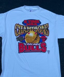 Vintage Style 1998 'Chicago Bulls' NBA Finals Tshirt Hoodie Crewneck Sweatshirt Reprinted Full Color Full Size Gifts for NBA Fans