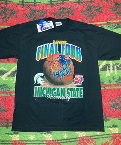 Vintage Style 1999 Final Four 4 Graphic T Shirt Michigan State T-Shirt Hoodie Sweatshirt Full Size