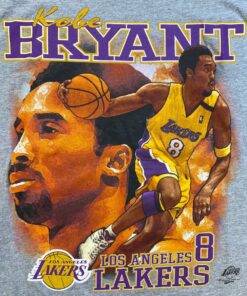 Vintage Style 2000s Kobe Bryan Coin Portrait Shirt Deadstock Tshirt Sweatshirt Hoodie Crewneck Sweatshirt Pullover Reprinted Full Color Full Size Gifts for NBA Fans