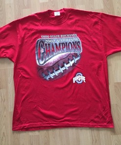 Vintage Style 2002 Ohio State Buckeyes National Champions Hoodie Sweatshirt Crewneck Sweatshirt Full Size