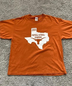 Vintage Style 2005 Texas Longhorn Championship Hoodie Sweatshirt Crewneck Sweatshirt Full Size Gifts For NCAA