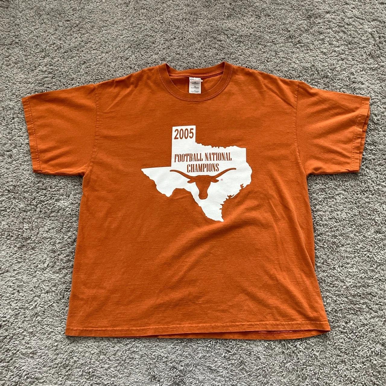 Vintage Style 2005 Texas Longhorn Championship Hoodie Sweatshirt Crewneck Sweatshirt Full Size Gifts For NCAA