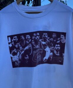 Vintage Style 2016 Cleveland Cavaliers NBA Championship Tshirt Hoodie Crewneck Sweatshirt Reprinted Full Color Full Size Gifts for NBA Fans
