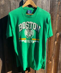 Vintage Style 80’s Boston Celtics Tshirt Sweatshirt Hoodie Crewneck Sweatshirt Pullover Reprinted Full Color Full Size Gifts for NBA Fans