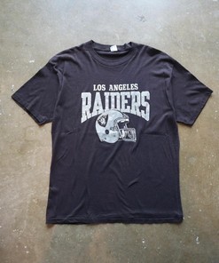 Vintage Style 80s Los Angeles Raiders Champion Essential Tshirt Pullover Hoodie Crewneck Sweatshirt Reprinted Full Color Full Size Gifts For NFL Fans