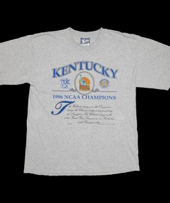 Vintage Style 90'S NCAA Final Four Kentucky Wildcats 1996 T-Shirt Sweatshirt Pullover Hoodie Reprinted Full Color Full Size Gift For NCAA Fans