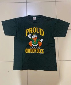 Vintage Style 90'S Oregon Duck NFL Tshirt Pullover Hoodie Crewneck Sweatshirt Reprinted Full Color Full Size Gifts For NFL Fans