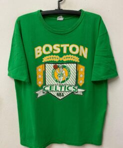 Vintage Style 90s Boston Celtics NBA Tshirt Sweatshirt Hoodie Crewneck Sweatshirt Pullover Reprinted Full Color Full Size Gifts for NBA Fans