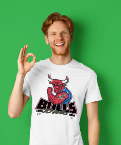 Vintage Style 90s Chicago Bulls 1996 Benny The Bull Tshirt Sweatshirt Hoodie Crewneck Sweatshirt Pullover Reprinted Full Color Full Size Gifts for NBA Fans