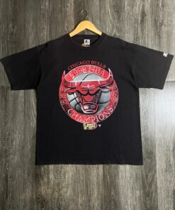 Vintage Style 90s Chicago Bulls NBA 1998 Champion Tour Tshirt Hoodie Crewneck Sweatshirt Reprinted Full Color Full Size Gifts for NBA Fans
