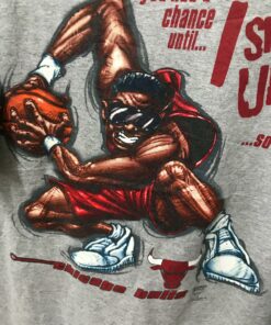 Vintage Style 90s Chicago Bulls NBA /Sport Street Tshirt Sweatshirt Hoodie Crewneck Sweatshirt Pullover Reprinted Full Color Full Size Gifts for NBA Fans