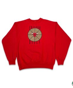 Vintage Style 90s Chicago Bulls NBA Tshirt Hoodie Crewneck Sweatshirt Reprinted Full Color Full Size Gifts for NBA Fans