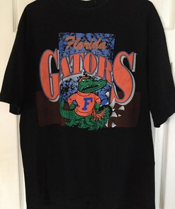 Vintage Style 90s Florida Gators T-Shirt Sweatshirt Pullover Hoodie Reprinted Full Color Full Size Gift For NCAA Fans