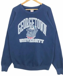 Vintage Style 90s Georgetown University Hoyas T-Shirt Sweatshirt Pullover Hoodie Reprinted Full Color Full Size Gift For NCAA Fans