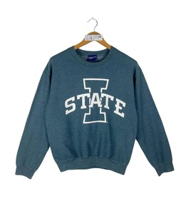 Vintage Style 90s Iowa State University Cyclones T-Shirt Sweatshirt Pullover Hoodie Reprinted Full Color Full Size Gift For NCAA Fans