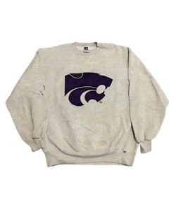 Vintage Style 90s Kansas State Wildcats T-Shirt Sweatshirt Pullover Hoodie Reprinted Full Color Full Size Gift For NCAA Fans