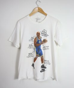 Vintage Style 90s Nike NBA Legend Chris Webber Tshirt Hoodie Crewneck Sweatshirt Reprinted Full Color Full Size Gifts for NBA Fans