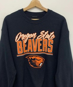 Vintage Style 90s Oregon State Beavers NCAA T-Shirt Sweatshirt Pullover Hoodie Reprinted Full Color Full Size Gift For NCAA Fans