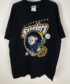 Vintage Style 90s Pittsburgh Steelers NFL Pro Player Tshirt Pullover Hoodie Crewneck Sweatshirt Reprinted Full Color Full Size Gifts For NFL Fans