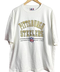 Vintage Style 90s Pittsburgh Steelers NFL Tshirt Pullover Hoodie Crewneck Sweatshirt Reprinted Full Color Full Size Gifts For NFL Fans