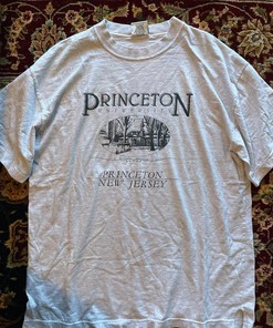 Vintage Style 90s Princeton University T-Shirt Sweatshirt Pullover Hoodie Reprinted Full Color Full Size Gift For NCAA Fans