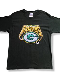 Vintage Style 90s Pro Player Green Bay Packers NFL Tshirt Pullover Hoodie Crewneck Sweatshirt Reprinted Full Color Full Size Gifts For NFL Fans