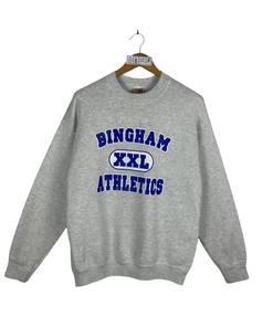 Vintage Style 90s Property Of Bingham Athletics T-Shirt Sweatshirt Pullover Hoodie Reprinted Full Color Full Size Gift For NCAA Fans