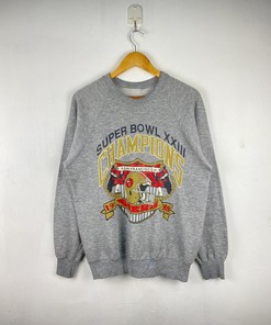Vintage Style 90s San Francisco 49 Ers Tshirt Pullover Hoodie Crewneck Sweatshirt Reprinted Full Color Full Size Gifts For NFL Fans