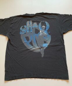 Vintage Style 90s Shaq Reebok Promo Graphic Tshirt Hoodie Crewneck Sweatshirt Reprinted Full Color Full Size Gifts for NBA Fans